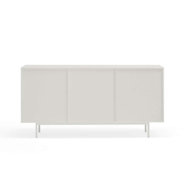 Aparador SIERRA 159x47 cm, DM Blanco / Roble - Teulat. Vackart