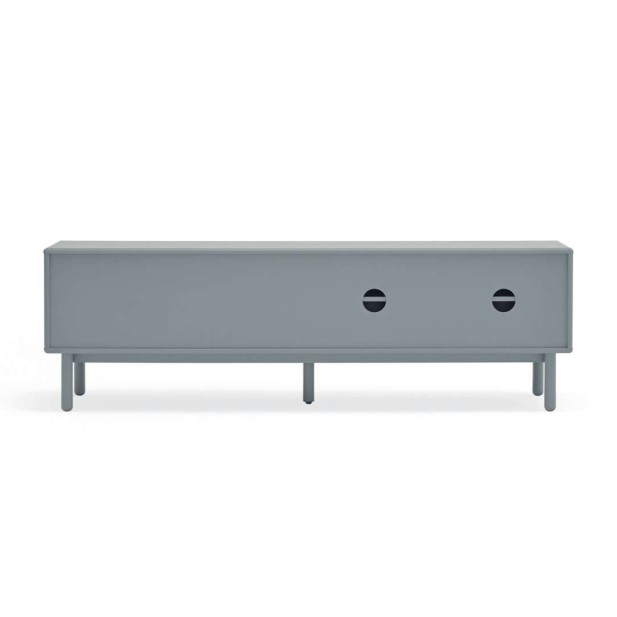 Mueble TV CORVO 180 cm, DM Gris Perla / Chapa Roble - Teulat. Vackart Mueble TV CORVO 180 cm, DM Gris Perla / Chapa Roble - Teulat. Vackart