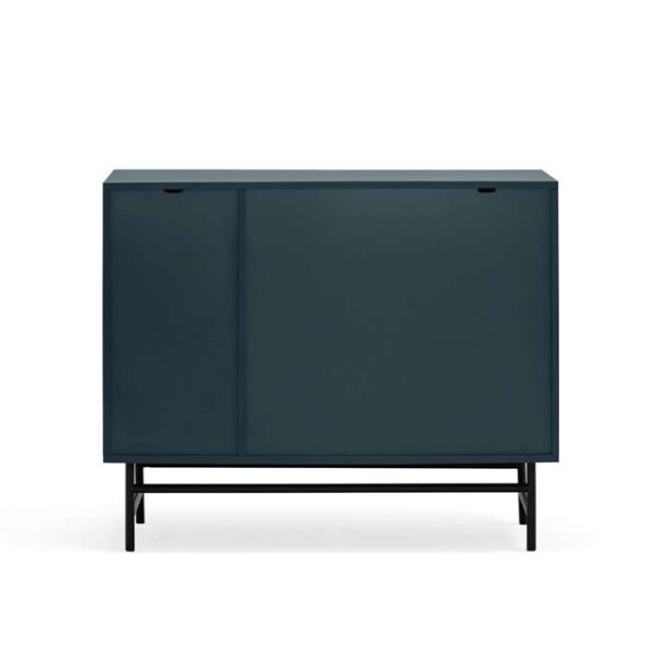 Cómoda PUNTO, DM Gris Antracita / Metal Negro - Teulat. Vackart