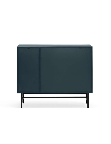 Cómoda PUNTO, DM Gris Antracita / Metal Negro - Teulat. Vackart