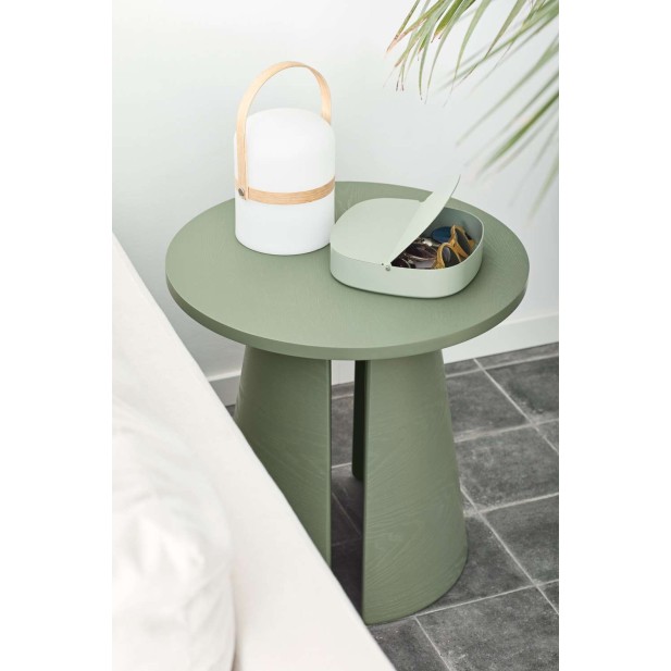 Mesa Auxiliar CEP Ø50 cm, DM / Fresno Verde - Teulat. Vackart Mesa Auxiliar CEP Ø50 cm, DM / Fresno Verde - Teulat. Vackart