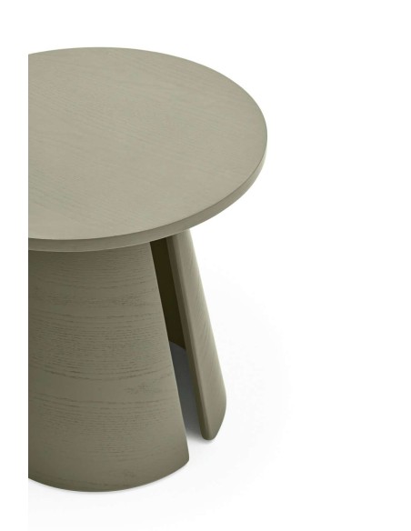 Mesa Auxiliar CEP Ø50 cm, DM / Fresno Verde - Teulat. Vackart