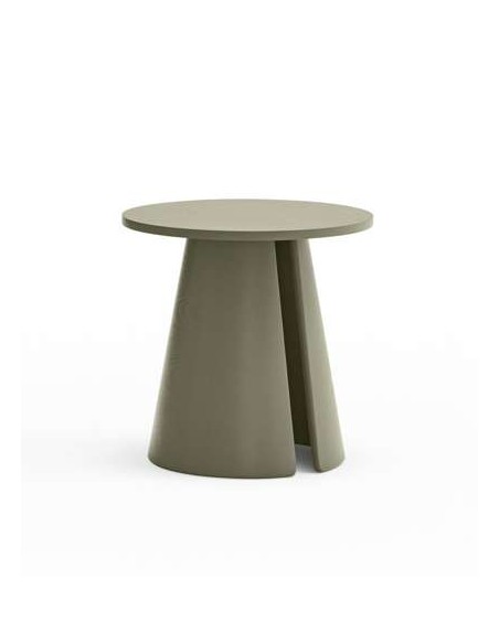 Mesa Auxiliar CEP Ø50 cm, DM / Fresno Verde - Teulat. Vackart