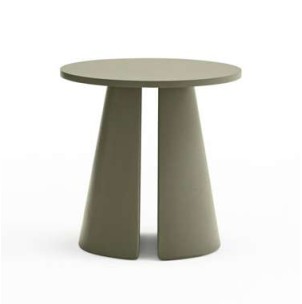 Mesa Auxiliar CEP Ø50 cm, DM / Fresno Verde - Teulat. Las modernas y más exclusivas mesas de diseño nórdico, solo en Vackart tu tienda de diseño online.