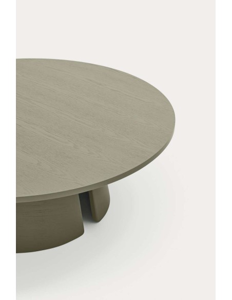Mesa de Centro CEP Ø110 cm, DM / Fresno Verde - Teulat. Vackart