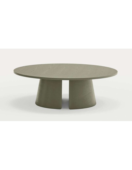 Mesa de Centro CEP Ø110 cm, DM / Fresno Verde - Teulat. Vackart