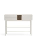 Consola CORVO 120x35 cm, DM Crema / Roble - Teulat
