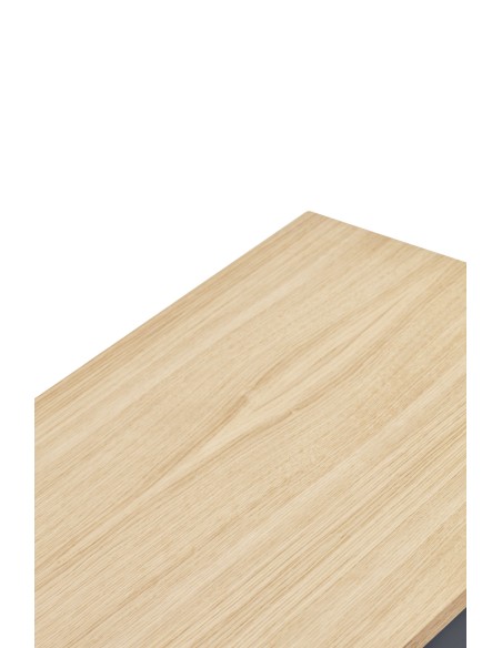 Aparador YOKO 180x45 cm, DM Gris Antracita / Roble  - Teulat. Vackart