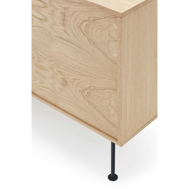 Aparador YOKO 180x45 cm, DM Gris Antracita / Roble  - Teulat. Vackart Aparador YOKO 180x45 cm, DM Gris Antracita / Roble  - Teulat. Vackart