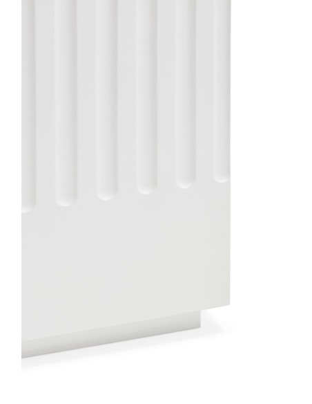 Aparador DORIC 92x120 cm, DM Blanco / Interior Crema - Teulat. Vackart