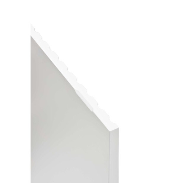 Aparador DORIC 92x120 cm, DM Blanco / Interior Crema - Teulat. Vackart