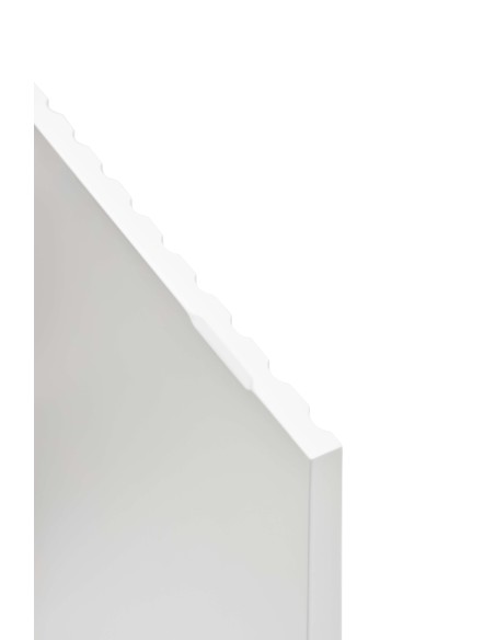 Aparador DORIC 92x120 cm, DM Blanco / Interior Crema - Teulat. Vackart