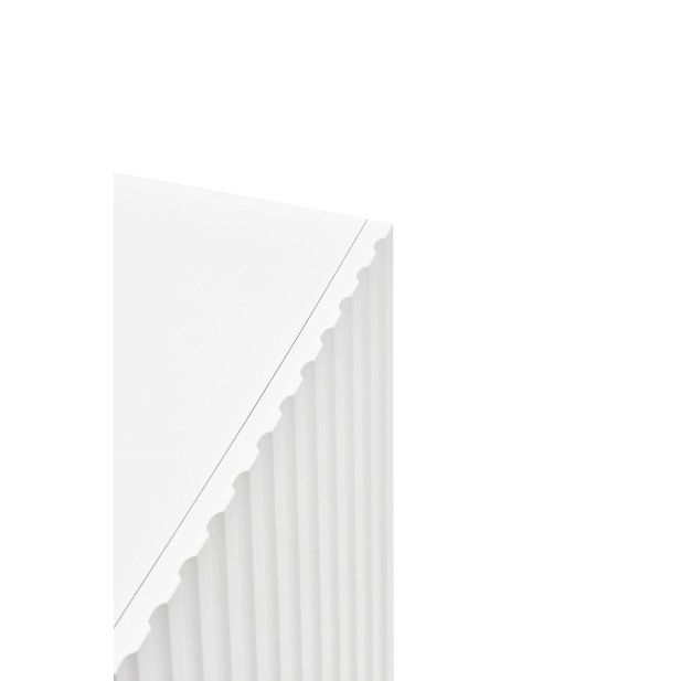 Aparador DORIC 92x120 cm, DM Blanco / Interior Crema - Teulat. Vackart