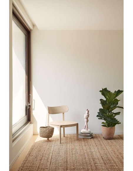 Butaca Baja NARA, Fresno Natural - Teulat. Vackart