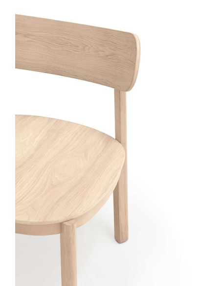 Butaca Baja NARA, Fresno Natural - Teulat. Vackart