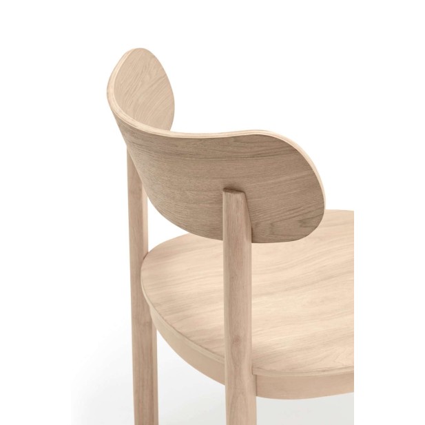 Butaca Baja NARA, Fresno Natural - Teulat. Vackart