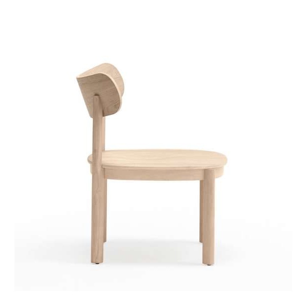 Butaca Baja NARA, Fresno Natural - Teulat. Vackart