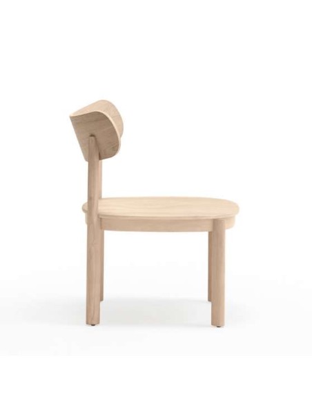 Butaca Baja NARA, Fresno Natural - Teulat. Vackart