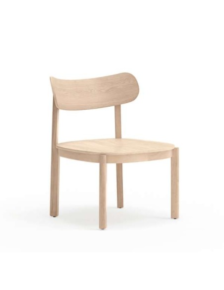 Butaca Baja NARA, Fresno Natural - Teulat. Vackart