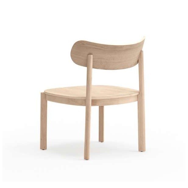 Butaca Baja NARA, Fresno Natural - Teulat. Vackart