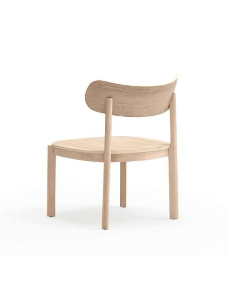 Butaca Baja NARA, Fresno Natural - Teulat. Vackart