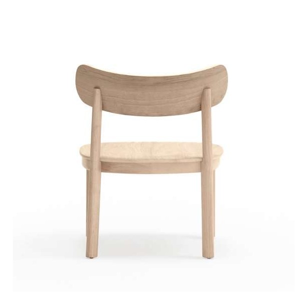 Butaca Baja NARA, Fresno Natural - Teulat. Vackart