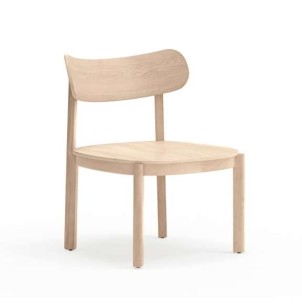 Butaca Baja NARA, Fresno Natural - Teulat. Vackart