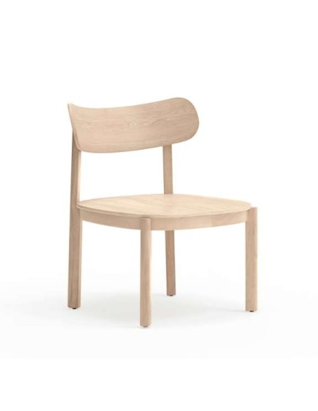 Butaca Baja NARA, Fresno Natural - Teulat. Vackart