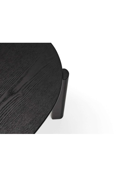 Butaca Baja NARA, Fresno Negro - Teulat. Vackart