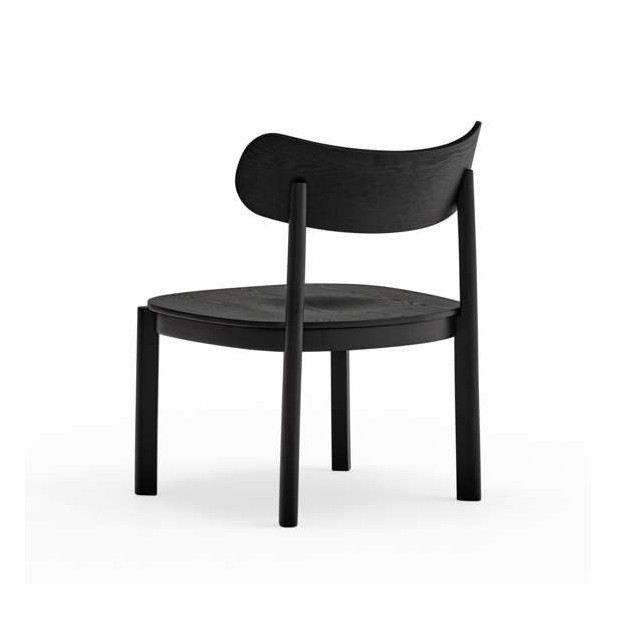 Butaca Baja NARA, Fresno Negro - Teulat. Vackart