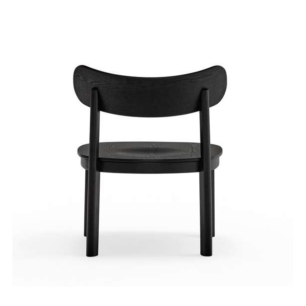 Butaca Baja NARA, Fresno Negro - Teulat. Vackart