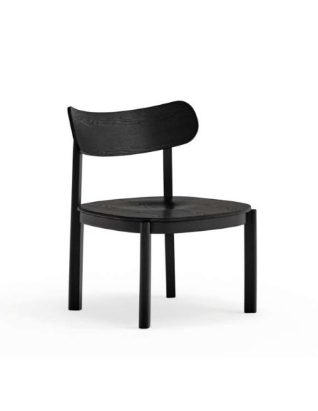 Butaca Baja NARA, Fresno Negro - Teulat. Vackart