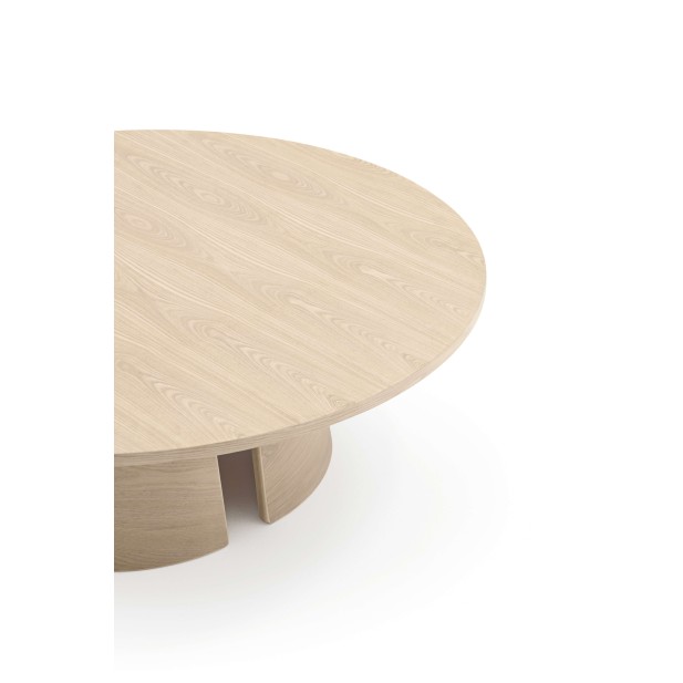 Mesa de Centro CEP Ø110 cm, DM / Fresno Natural Claro - Teulat. Vackart Mesa de Centro CEP Ø110 cm, DM / Fresno Natural Claro - Teulat. Vackart