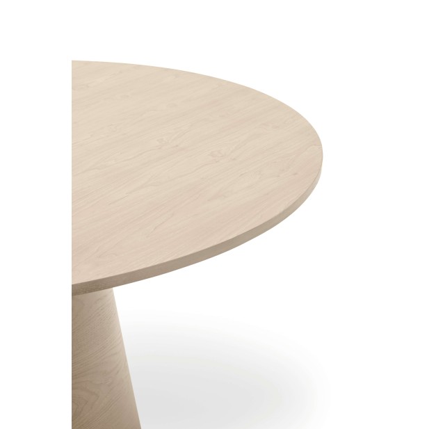 Mesa CEP Ø137 cm de Comedor, DM / Fresno Natural Claro - Teulat. Vackart