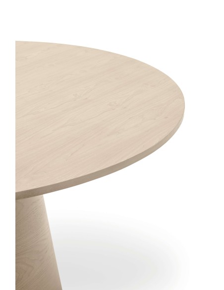 Mesa CEP Ø137 cm de Comedor, DM / Fresno Natural Claro - Teulat. Vackart