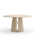 Mesa CEP Ø137 cm de Comedor, DM / Fresno Natural Claro - Teulat