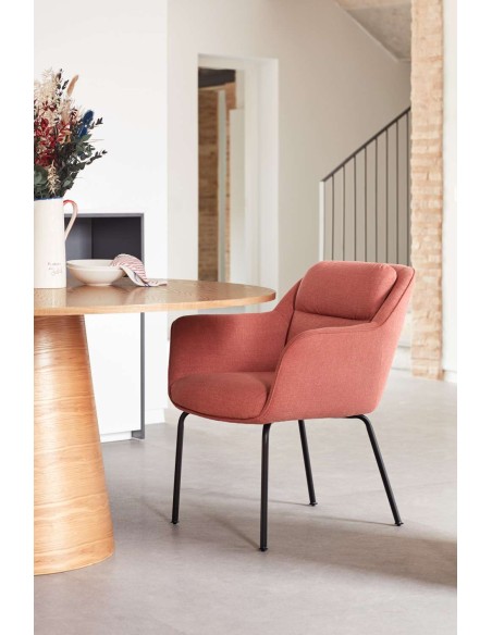 Mesa CEP Ø157 cm de Comedor, DM / Fresno Natural - Teulat. Vackart