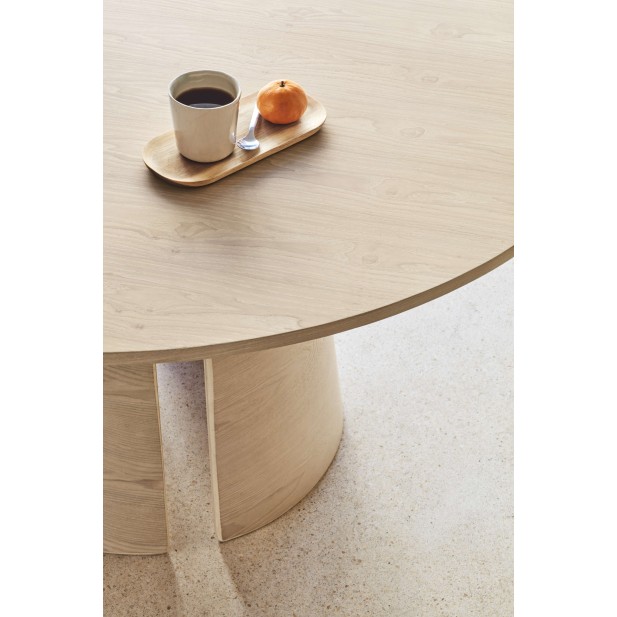 Mesa CEP Ø157 cm de Comedor, DM / Fresno Natural Claro - Teulat. Vackart Mesa CEP Ø157 cm de Comedor, DM / Fresno Natural Claro - Teulat. Vackart