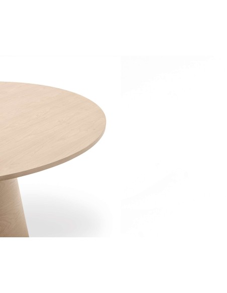 Mesa CEP Ø157 cm de Comedor, DM / Fresno Natural Claro - Teulat. Vackart