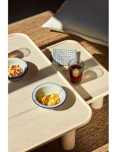 Set 2 Mesas Nido NEST, DM / Fresno Natural - Teulat. Vackart