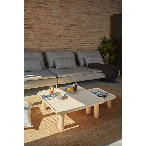 Set 2 Mesas Nido NEST, DM / Fresno Natural - Teulat. Vackart Set 2 Mesas Nido NEST, DM / Fresno Natural - Teulat. Vackart