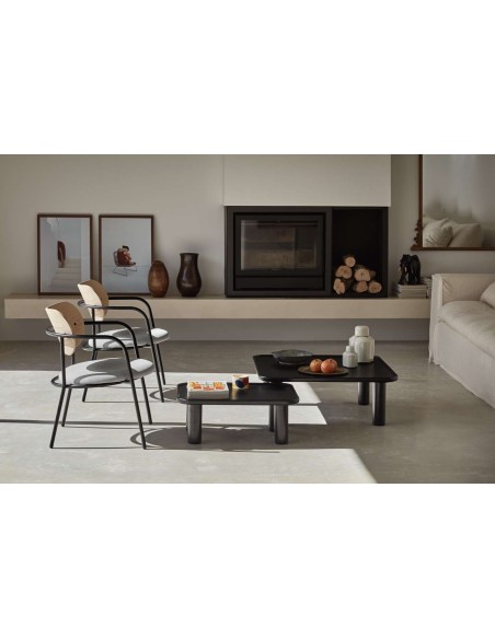 Set 2 Mesas Nido NEST, DM / Fresno Negro - Teulat. Vackart