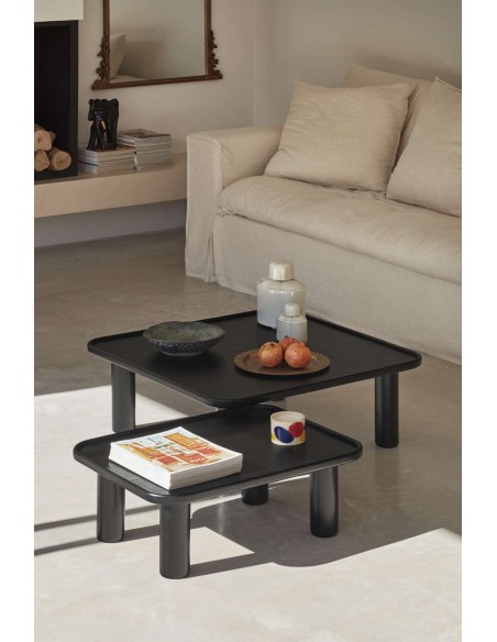 Set 2 Mesas Nido NEST, DM / Fresno Negro - Teulat. Vackart