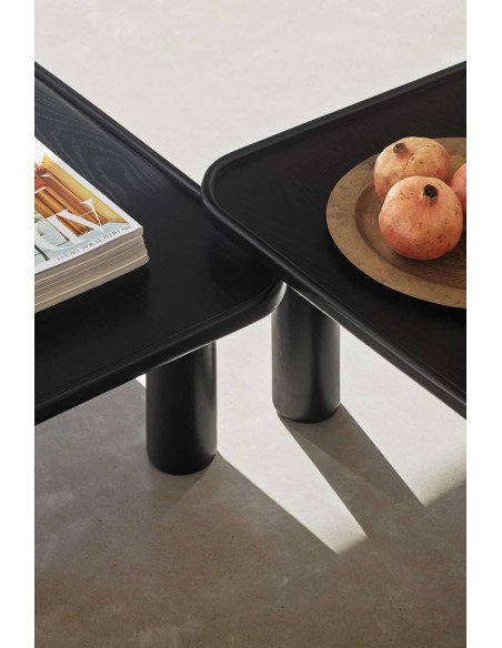 Set 2 Mesas Nido NEST, DM / Fresno Negro - Teulat. Vackart