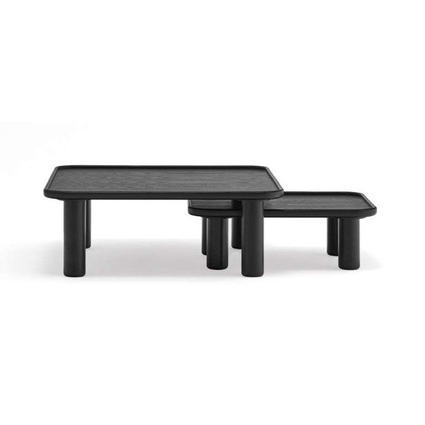 Set 2 Mesas Nido NEST, DM / Fresno Negro - Teulat. Vackart Set 2 Mesas Nido NEST, DM / Fresno Negro - Teulat. Vackart