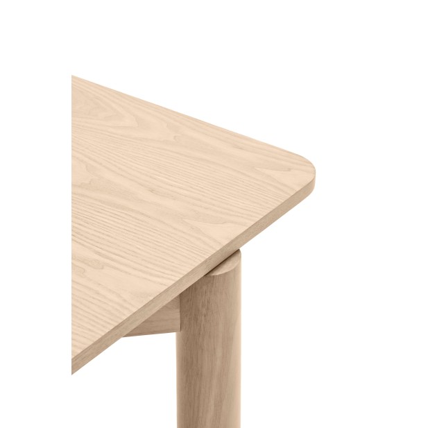 Mesa Extensible ATLAS 160/200 cm de Comedor, Fresno Natural - Teulat. Vackart