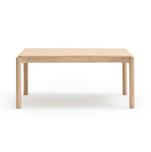 Mesa Extensible ATLAS 160/200 cm de Comedor, Fresno Natural - Teulat. Las modernas y más exclusivas mesas de diseño nórdico, solo en Vackart tu tienda de diseño.