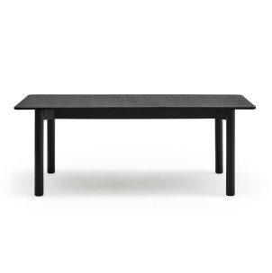 Mesa Extensible ATLAS 160/200 cm de Comedor, Fresno Negro - Teulat. Vackart 2