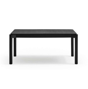 Mesa Extensible ATLAS 160/200 cm de Comedor, Fresno Negro - Teulat. Las modernas y más exclusivas mesas de diseño nórdico, solo en Vackart tu tienda de diseño.