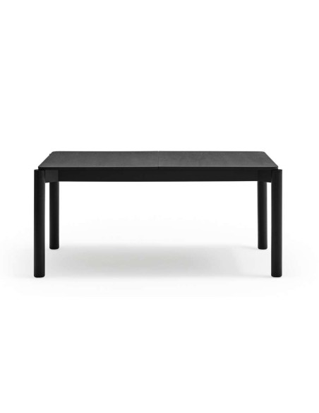 Mesa Extensible ATLAS 160/200 cm de Comedor, Fresno Negro - Teulat. Vackart